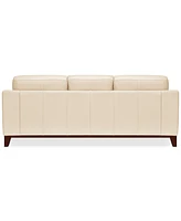 Jeddo 94" Leather Sofa, Created for Macy's