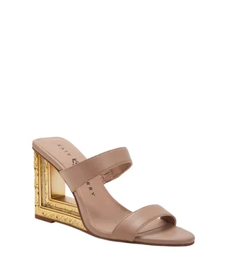 Katy Perry Women's Framing Two Band Wedge Sandals