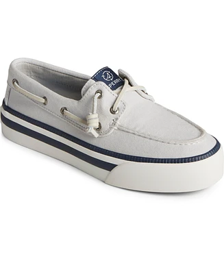 Sperry Women's Sea cycled Bahama 3.0 Platform Textile Boat Shoe Sneakers