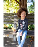 Disney Nightmare Before Christmas Sally Jack Killington Girls 2 Pack T-Shirts Toddler |Child