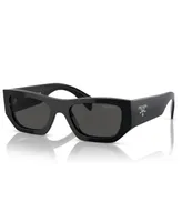 Prada Rectangular Unisex Sunglasses, Pr A01S