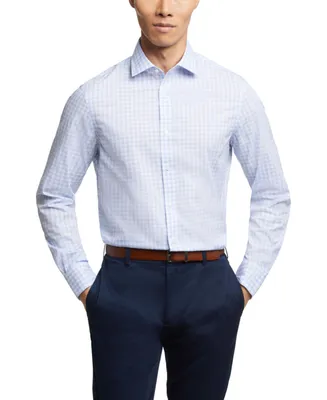 Tommy Hilfiger Men's Th Flex Essentials Wrinkle Resistant Stretch Dress Shirt