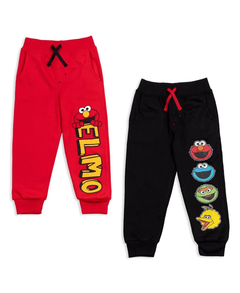Sesame Street Toddler Boys Pajamas, 4 Piece Set - Macy's