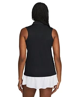 Nike Women's Dri-fit Victory Sleeveless Golf Polo T-Shirt