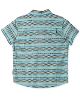 Quiksilver Toddler & Little Boys Vibrations Button-Up Cotton Shirt