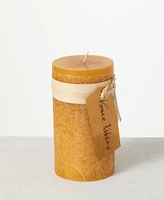 Vance Kitira 6" Timber Pillar Candles, Set of 2