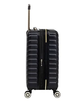 Kenneth Cole Reaction Madison Square Hardside Chevron Expandable Luggage, 2-Piece 20" Carry-On and Tote