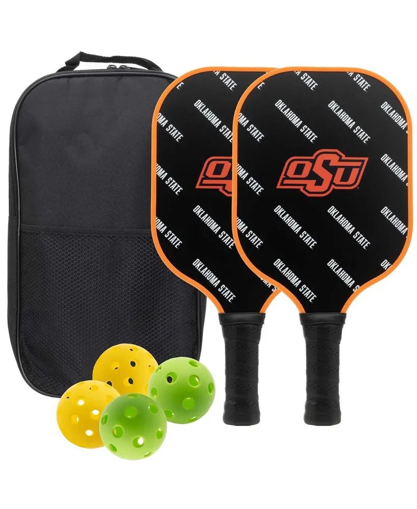 Oklahoma State Cowboys Pickleball Paddle Set