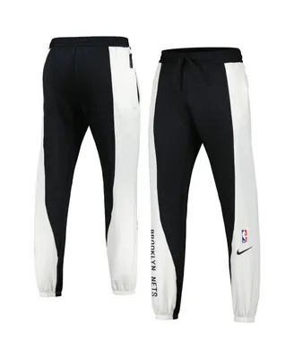 Men's Nike Black/White Brooklyn Nets 2023/24 Authentic Showtime Pants
