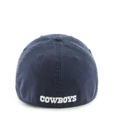 Men's '47 Brand Navy Dallas Cowboys Sure Shot Franchise Fitted Hat