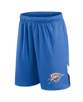Men's Fanatics Blue Oklahoma City Thunder Slice Shorts