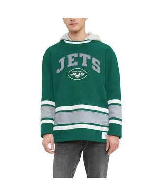 Men's Tommy Hilfiger Green New York Jets Ivan Fashion Pullover Hoodie