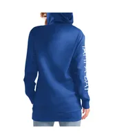 Women's G-iii 4Her by Carl Banks Blue Tampa Bay Lightning Overtime Pullover Hoodie