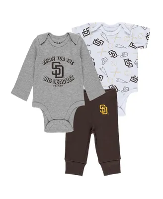 Baby Boys and Girls Wear by Erin Andrews Gray, White