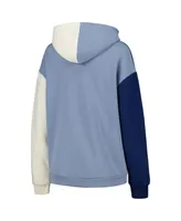 Women's Gameday Couture Navy Illinois Fighting Illini Hall of Fame Colorblock Pullover Hoodie