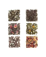 Maxim's De Paris Gift Box Tea Sampler Assortment of 6 Gourmet Teas