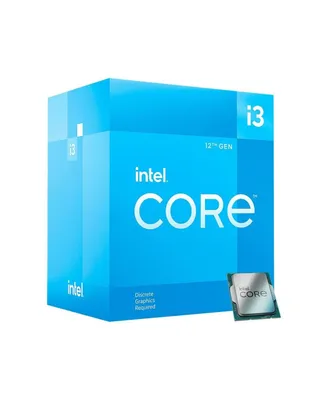 Intel BX8071512100F 3.3 GHz 58 watts 12M Core I3 12100F Desktop Processor