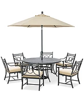 Wythburn Mix and Match Scroll Outdoor Dining Chair