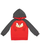 Sega Little Boys Tails Sonic The Hedgehog Knuckles Pullover Hoodie Toddler|Child