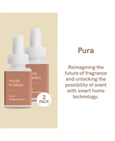 Pura White Pumpkin - Smart Home Air Diffuser Fragrance - Smart Home Scent Refill - Up to 120-Hours of Premium Fragrance per Refill
