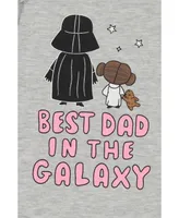Starwars Star Wars Darth Vader Princess Leia Girls Graphic T-Shirt Toddler| Child