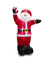 8 Feet Inflatable Santa Claus Decoration