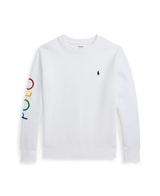 Polo Ralph Lauren Big Boys Ombre-Logo Double-Knit Sweatshirt