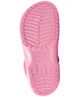 Crocs Big Girls Classic Valentine's Day Clog Sandals from Finish Line