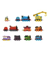 Thomas & Friends the Track Team Engine Pack, 10 Diecast Push-Along Toy Trains Vehicles