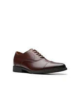 Clarks Men's Collection Whiddon Lace Up Oxford Dress Shoe