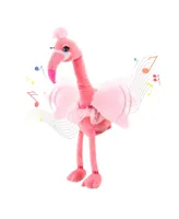 Interactive Dancing Flamingo Toy for Toddlers - Soft Singing Stuffed