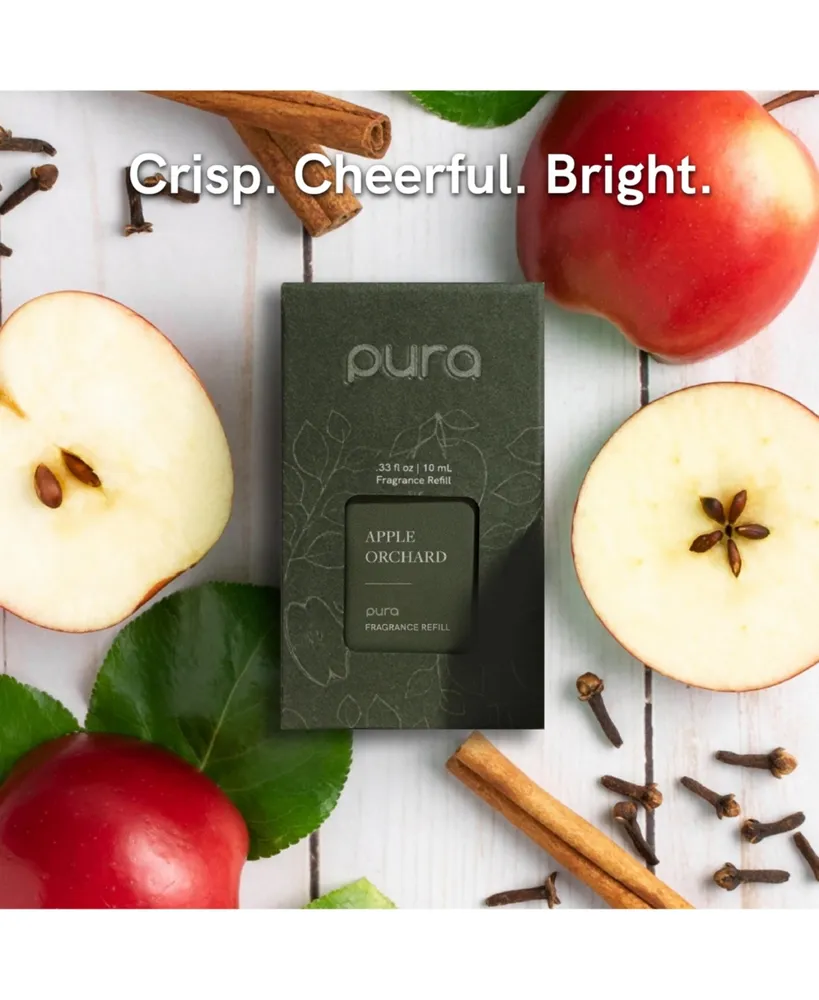 Pura Apple Orchards Smart Home Air Diffuser Fragrance - Smart Home Scent Refill - Up to 120-Hours of Premium Fragrance per Refill