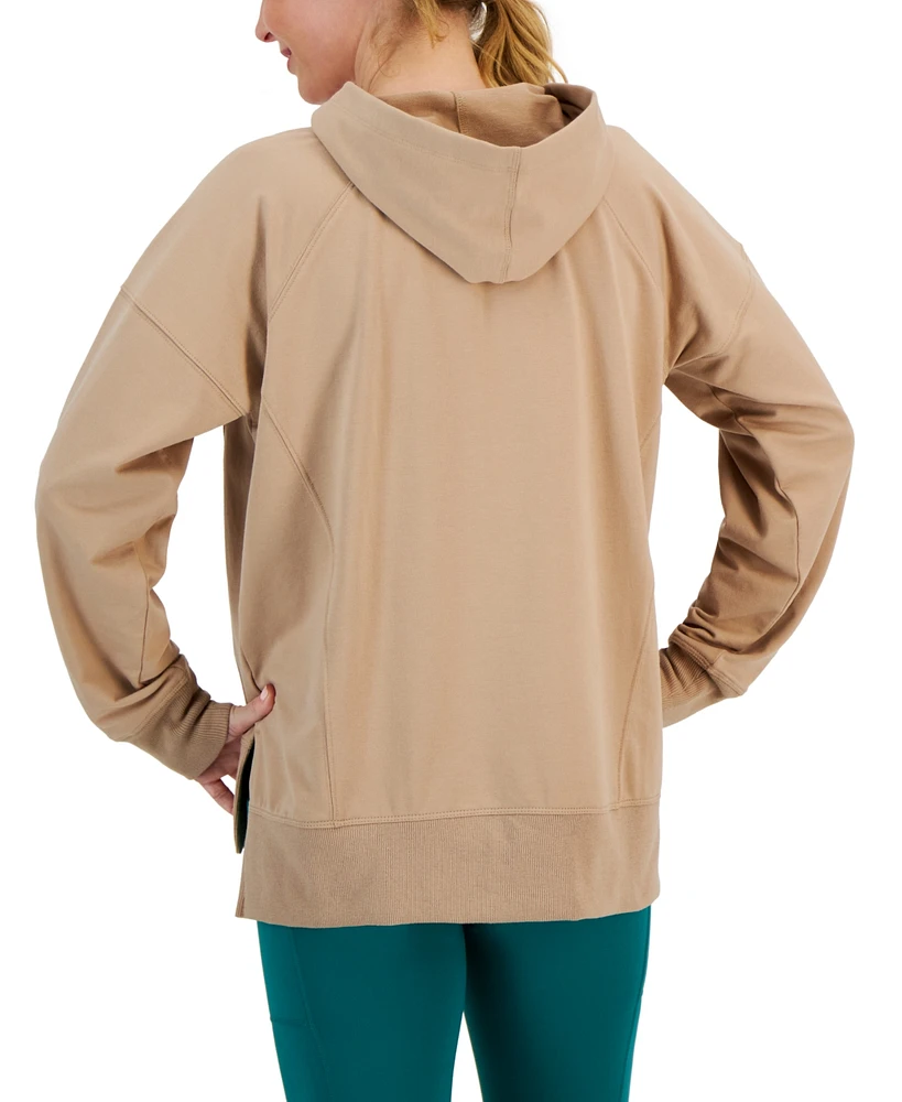 Id Ideology Women's Comfort Flow Hooded Sweatshirt, Created for Macy's