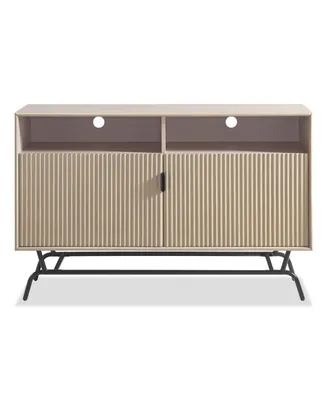 Furniture of America 47.25" Mdf Courtney Modern Two Cabinet Buffet