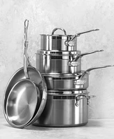 Hestan ProBond Clad Stainless Steel 10-Piece Set