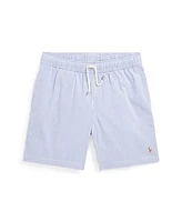 Polo Ralph Lauren Big Boys Traveler Seersucker Stretch Swim Trunk