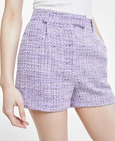 Steve Madden Women's Imelda Pleated Trouser Shorts