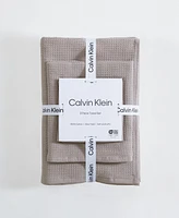 Calvin Klein Eternity Solid Cotton Terry 3-Piece Towel Set