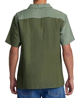 Rvca Men's Vacancy Short Sleeve Shirt