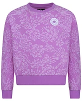 Converse Floral Jacquard Crewneck