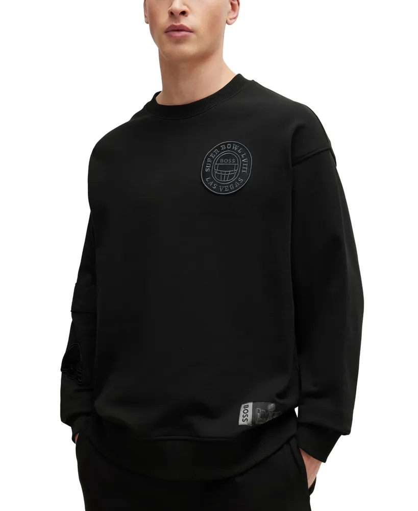 Boss Men's Boss x Nfl Patch Sweatshirt