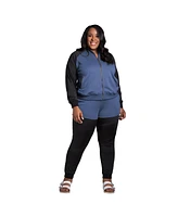 Women's Plus Curvy Fit Contrast Blocked Jogger