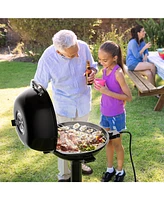 1600W Portable Electric Bbq Grill with Removable Non-Stick Rack