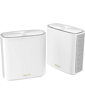 Asus Zen Wi-Fi XD6 Whole-Home Dual-Band Mesh Wi-Fi 6 System XD6, White - Pack of 2