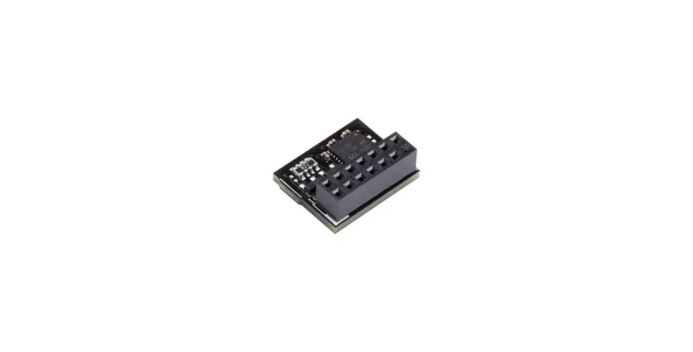 Asus Tpm-spi Accessory Spi 14-1 Pin Nuvoton NPCT750 TPM2.0 Bulk Pack Motherboards