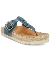 Lucky Brand Women's Libba T-Strap Espadrille Flat Sandals