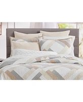 Hotel Collection Pieced Diamond Quilted Sham, King, Exclusively at Macy's