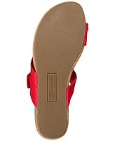 Giani Bernini Women's Rilleyy Memory Foam Footbed Flat Sandals, Created for Macy's