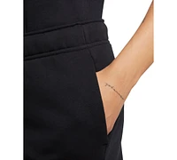 Nike Women's Sportswear Club French Terry Graphic Fleece Shorts