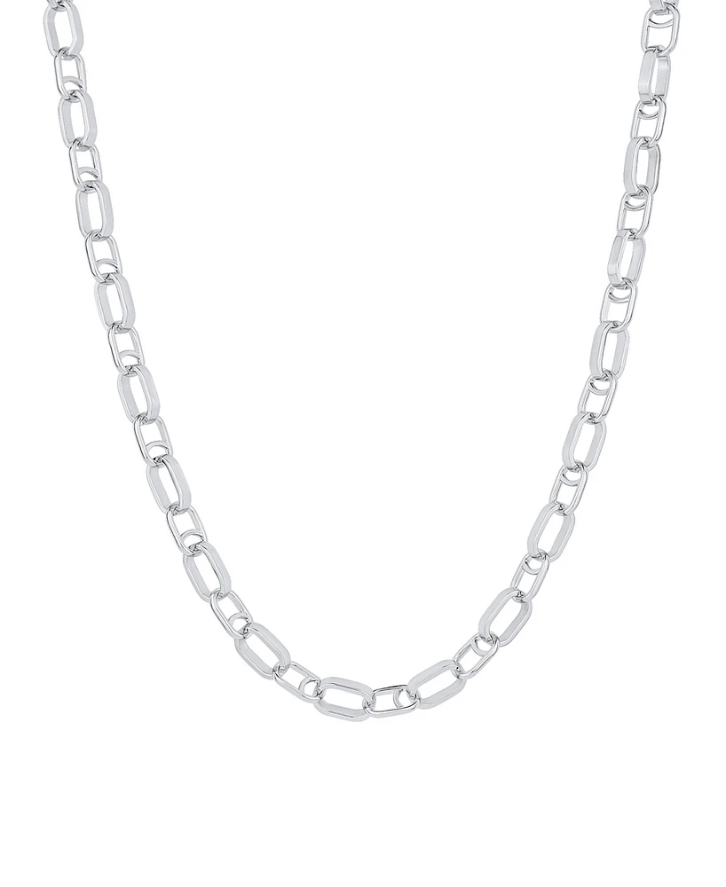 And Now This 18K Gold Plated or Silver Link Chain Necklace